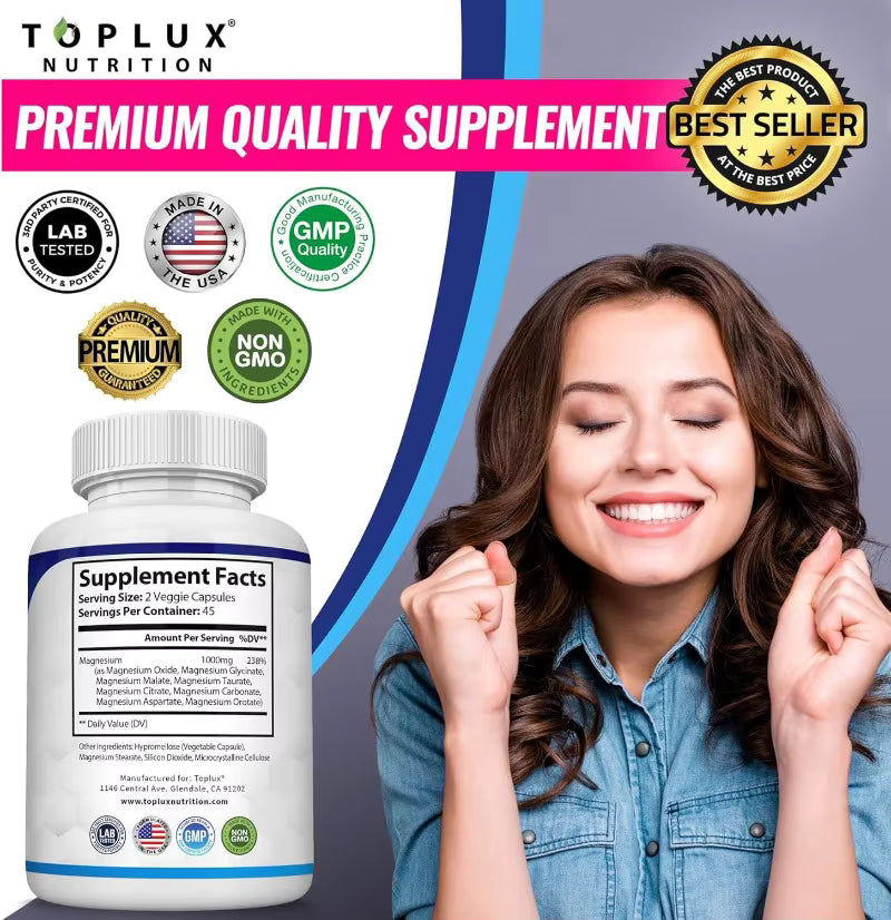 MAGNESIO COMPLEX 8 ELEMENTAL 1000 mg