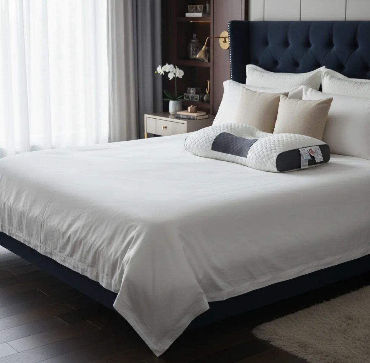 Almohada Cervical Ergonómica – Despierta sin dolor y con más energía 🛌✨