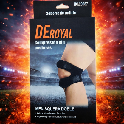 Pack 2 Unidades Menisquera Doble Negra🦵