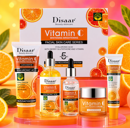 Set Facial Vitamina C Disaar 5 Piezas