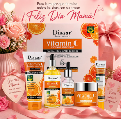 Set Facial Vitamina C Disaar 5 Piezas