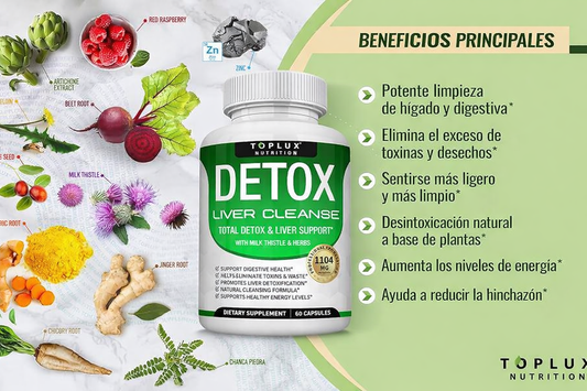 DETOX LIVER & CLEANSE 60 Capsulas