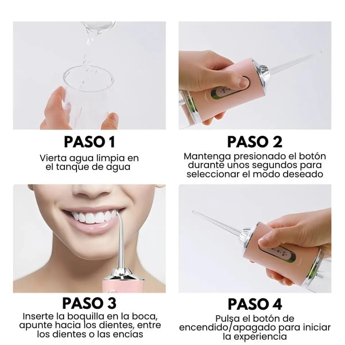 Irrigador Bucal Relet Portátil✨🦷