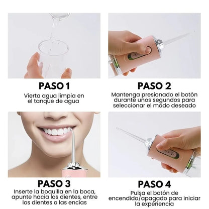Irrigador Bucal Relet Portátil✨🦷