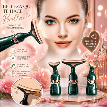 Masajeador Facial Eléctrico 3 en 1