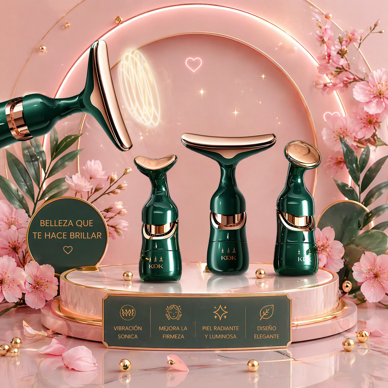 Masajeador Facial Eléctrico 3 en 1