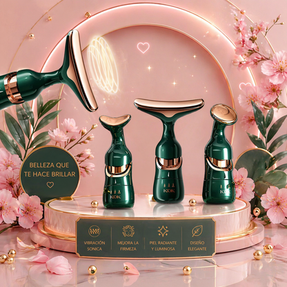 Masajeador Facial Eléctrico 3 en 1